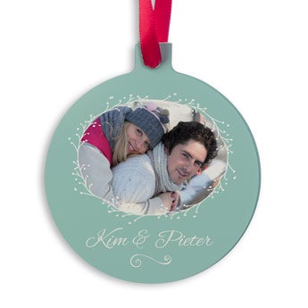 Christmas hanger aluminum - Ball (2)