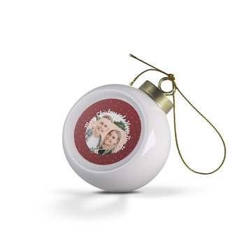 Bolas de Navidad - Cerámica (2 piezas)