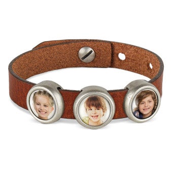 Photo charm bracelet