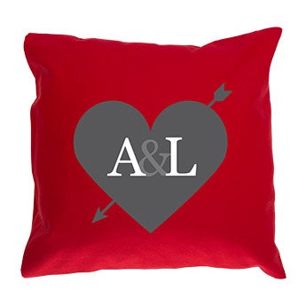 Coussin couleur imprimé