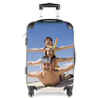 Valise rigide personnalis&eacute;e