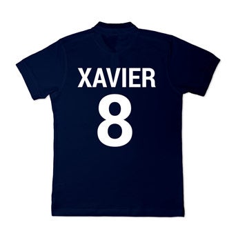 Polo personnalisé - Homme - Bleu marine