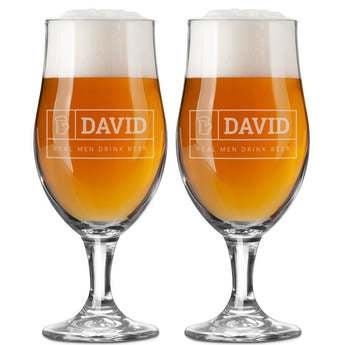 Verre à bière à pied