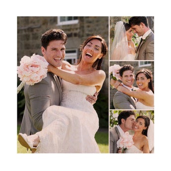 Foto op houten paneel