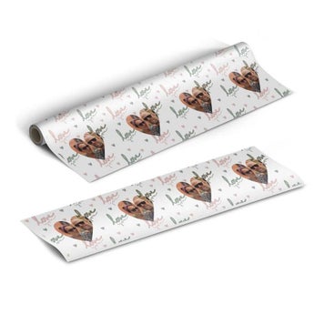 Gepersonaliseerd inpakpapier