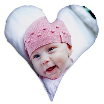 Kussen volledig bedrukt - Hart