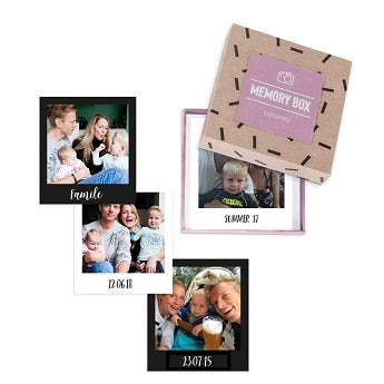 Coffret - Tirage photo carré