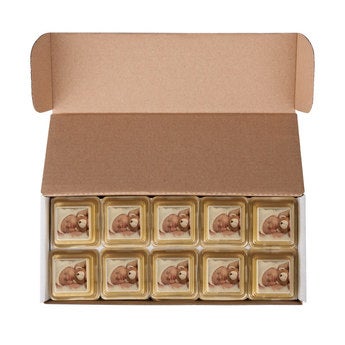 Chocolats photo - Cadeau pour invit&eacute;s - 50 pi&egrave;ces