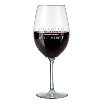 Verres personnalis&eacute;s