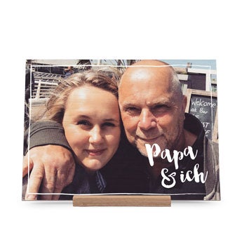 Vatertagskarte - Holz