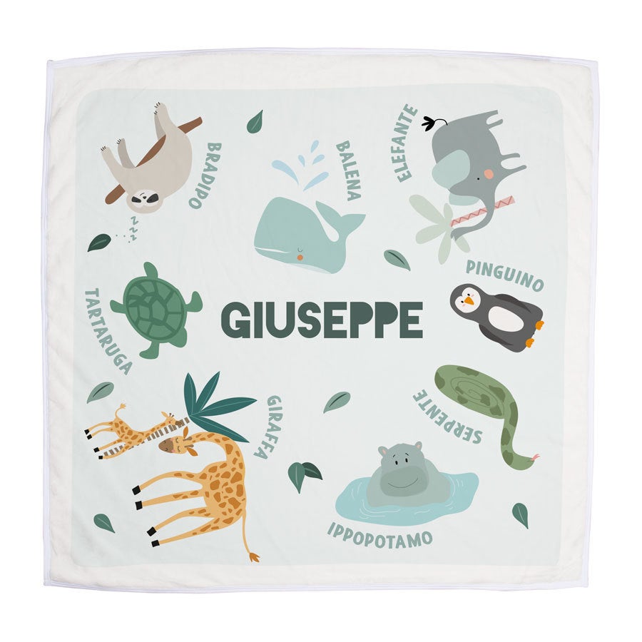 Coperte per Neonato con Nome