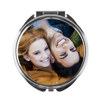 Taschenspiegel mit Foto