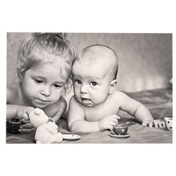 Photo sur aluminium blanc