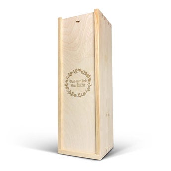 Weinkiste mit Gravur