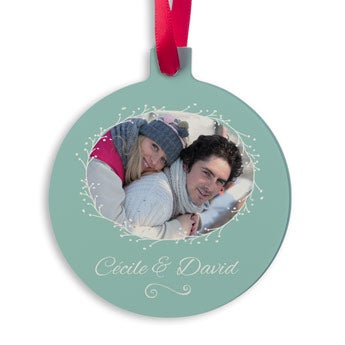 Déco de Noël - Boule Aluminium