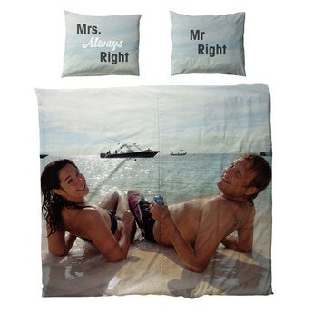 Linge de lit personnalisé