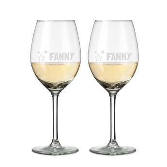 Verres à vin blanc