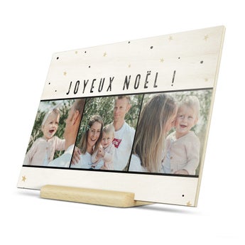 Cartes de Noël en bois