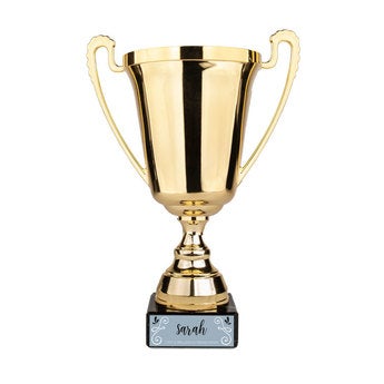 Trophée personnalisé - Or