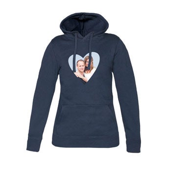 Vrouwen hoodie - Navy