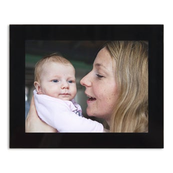 Glazen fotolijst met foto