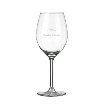 Wine glasses - White