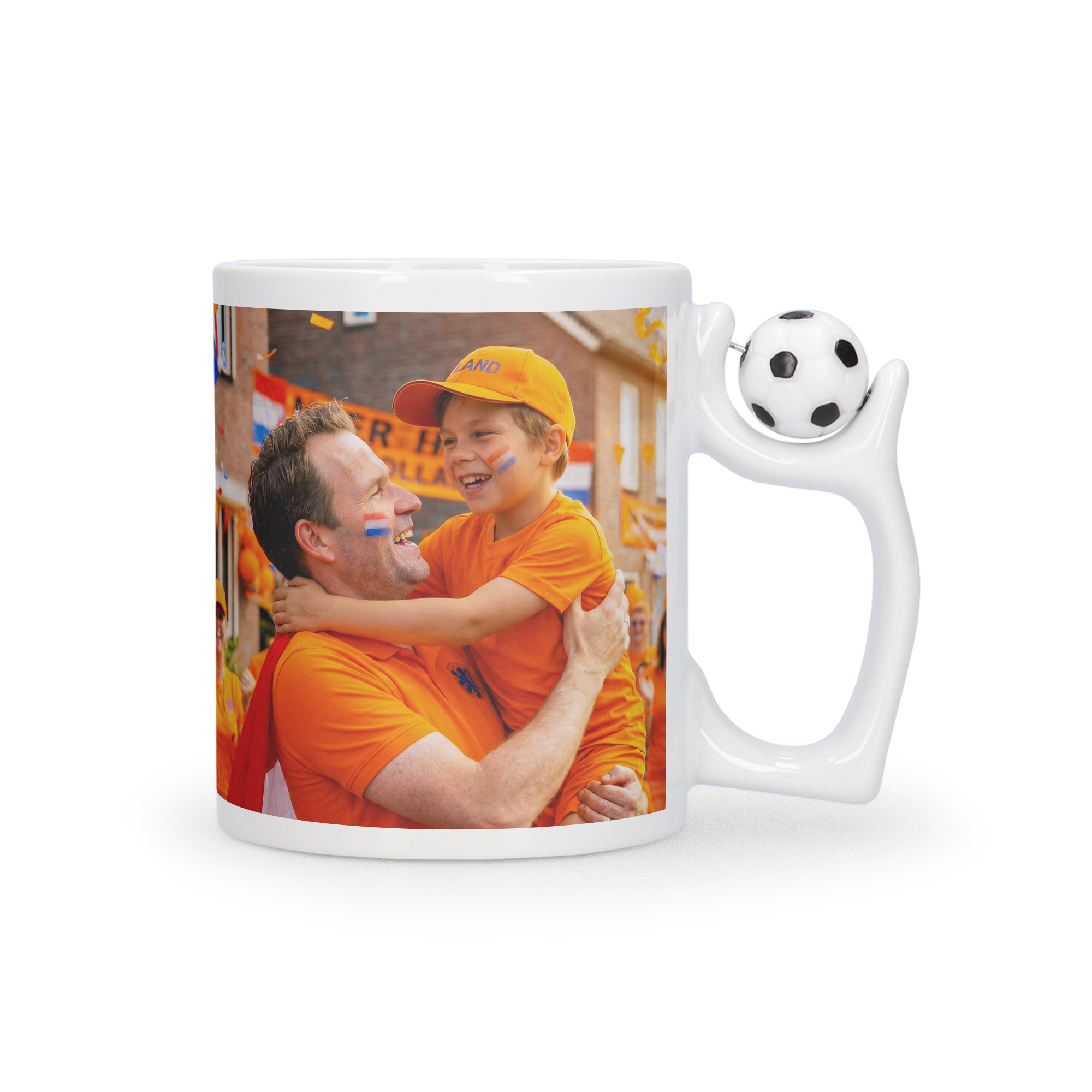 Voetbal mok bedrukken - 325 ml 