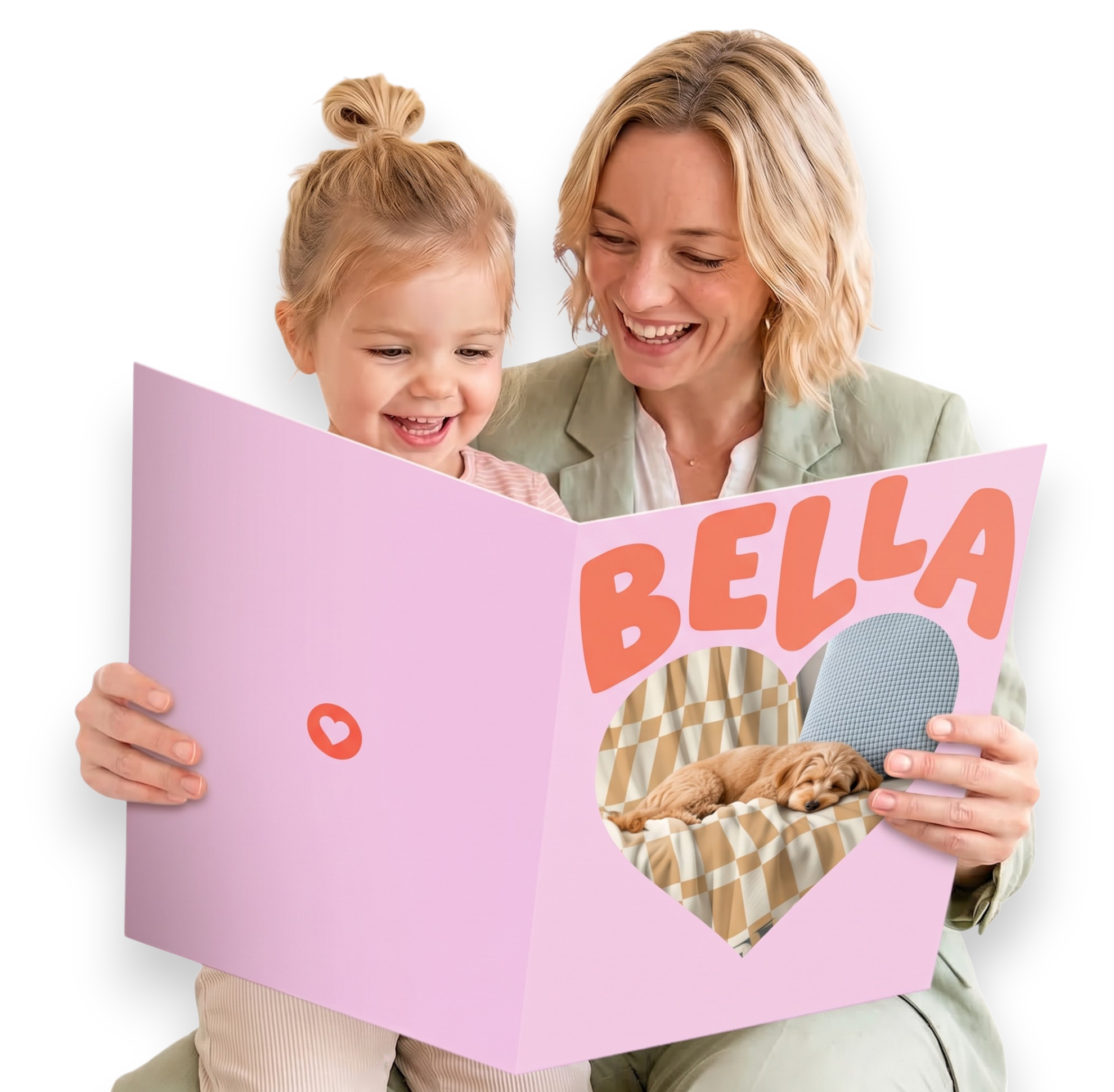 Mega wenskaart personaliseren - 50 cm