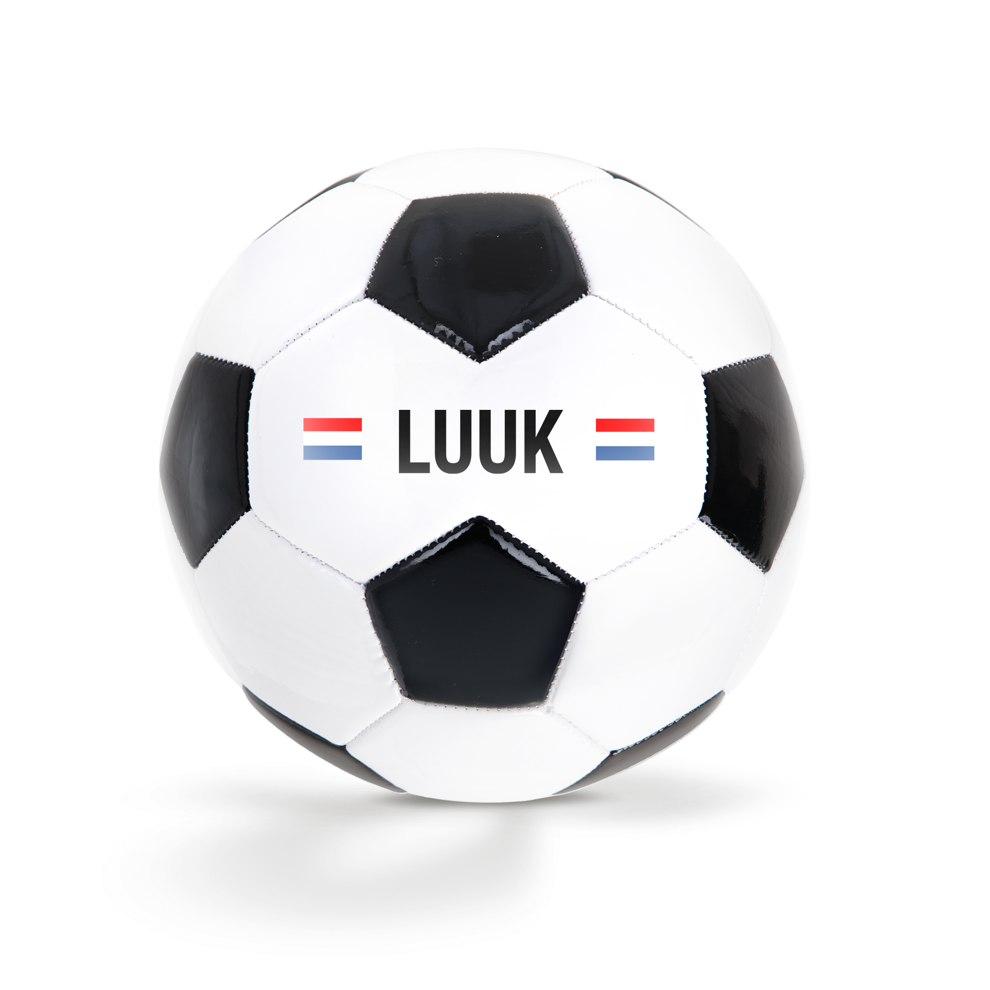 Voetbal met naam bedrukken