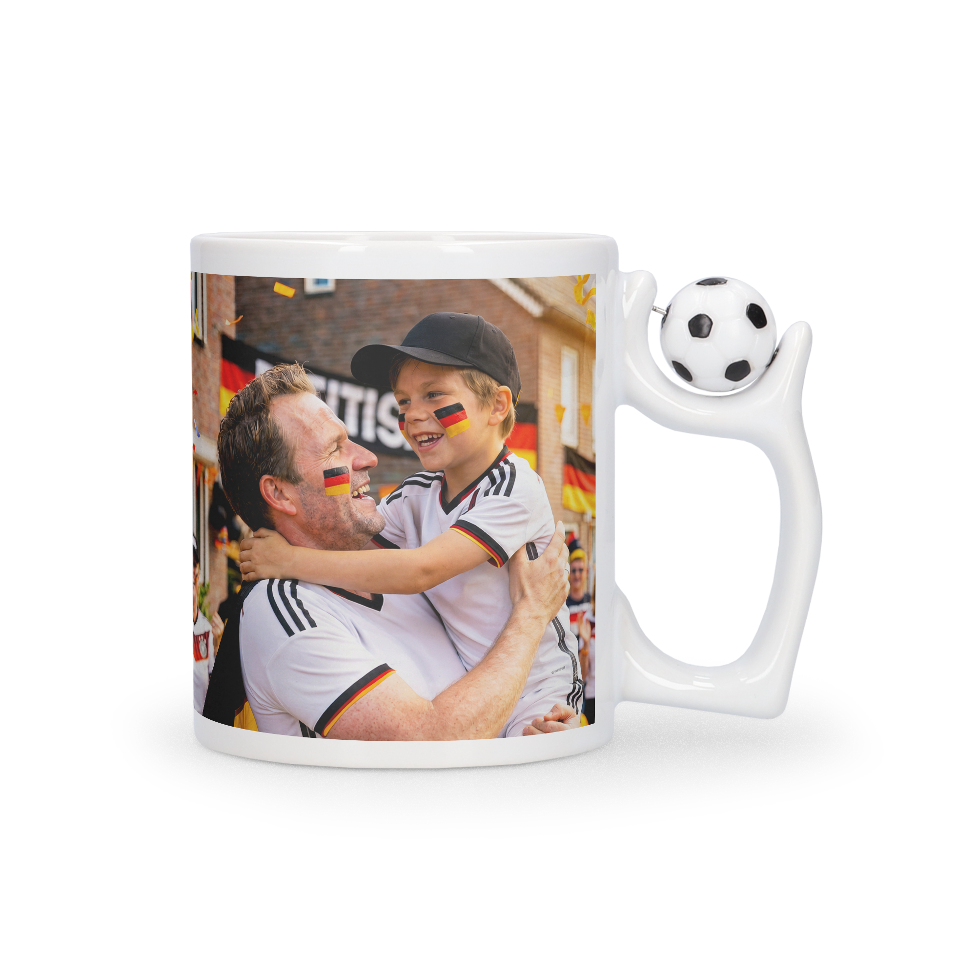 Tasse mit Foto - Fußball