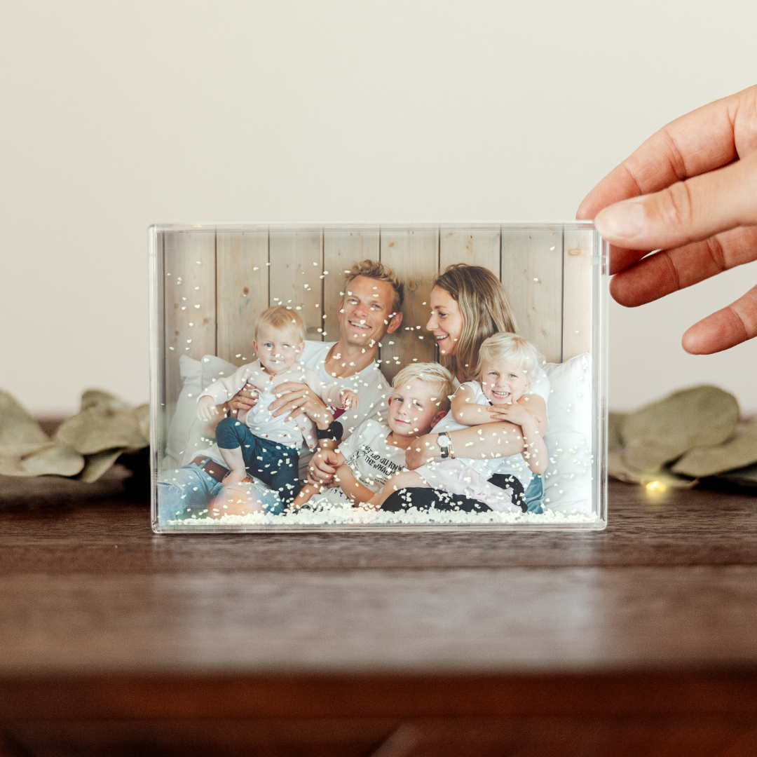Snow Globe Picture Frame