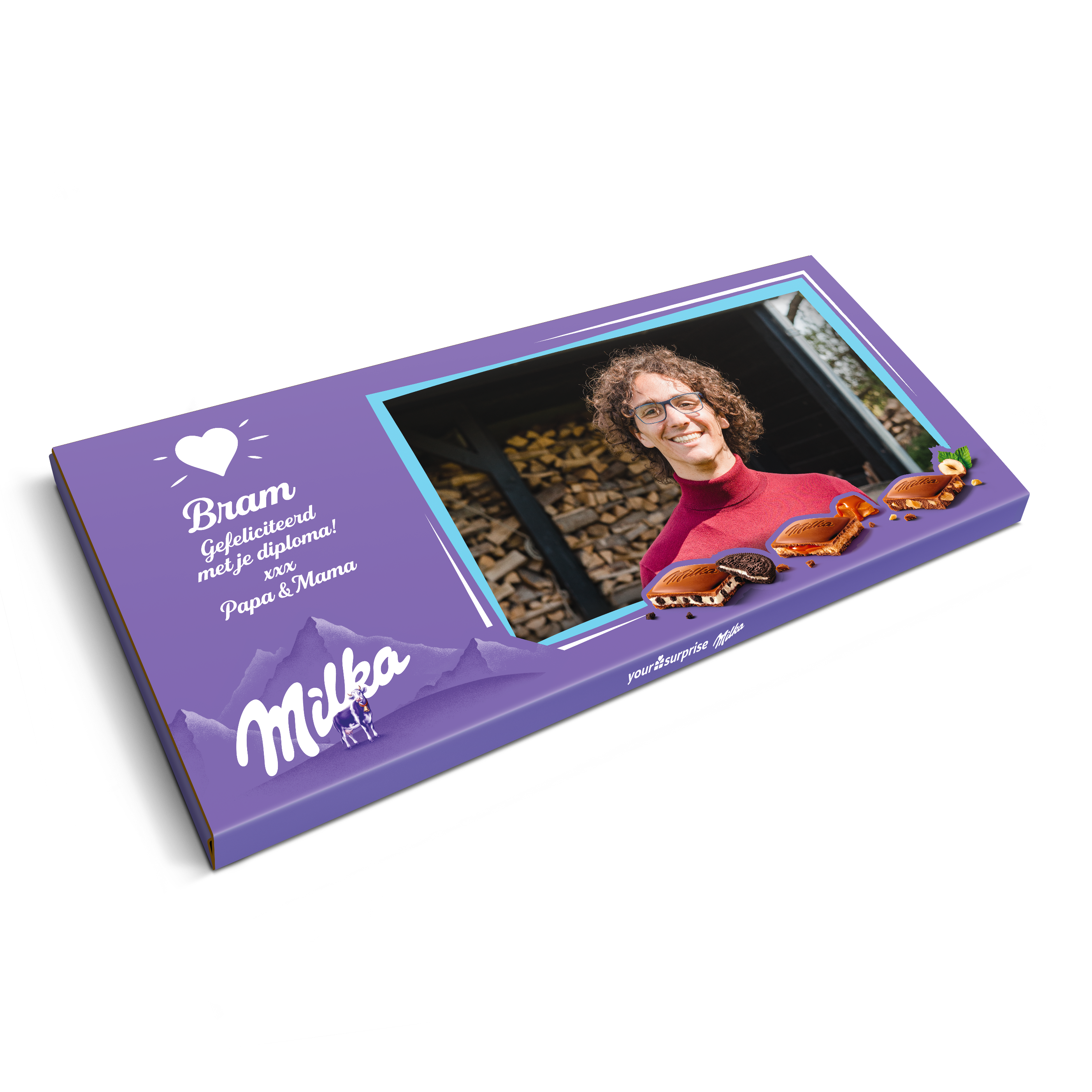 Méga tablette chocolat Milka