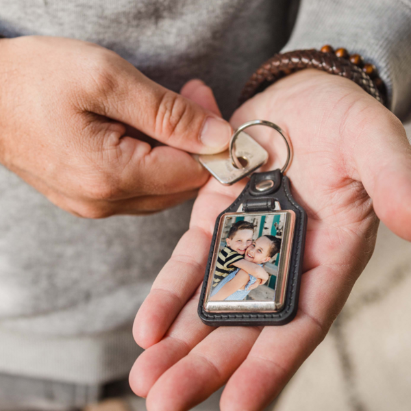 Leather Key Ring