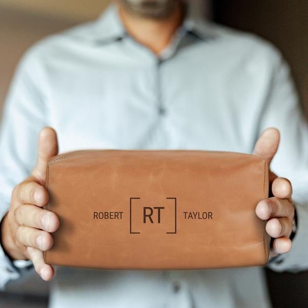 Leather Toiletry Bag