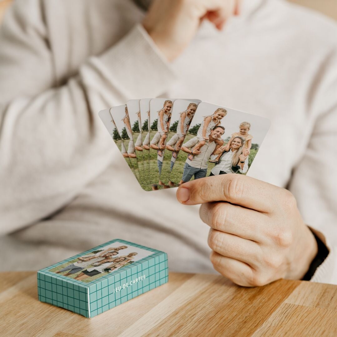 Jeu de cartes personnalisé