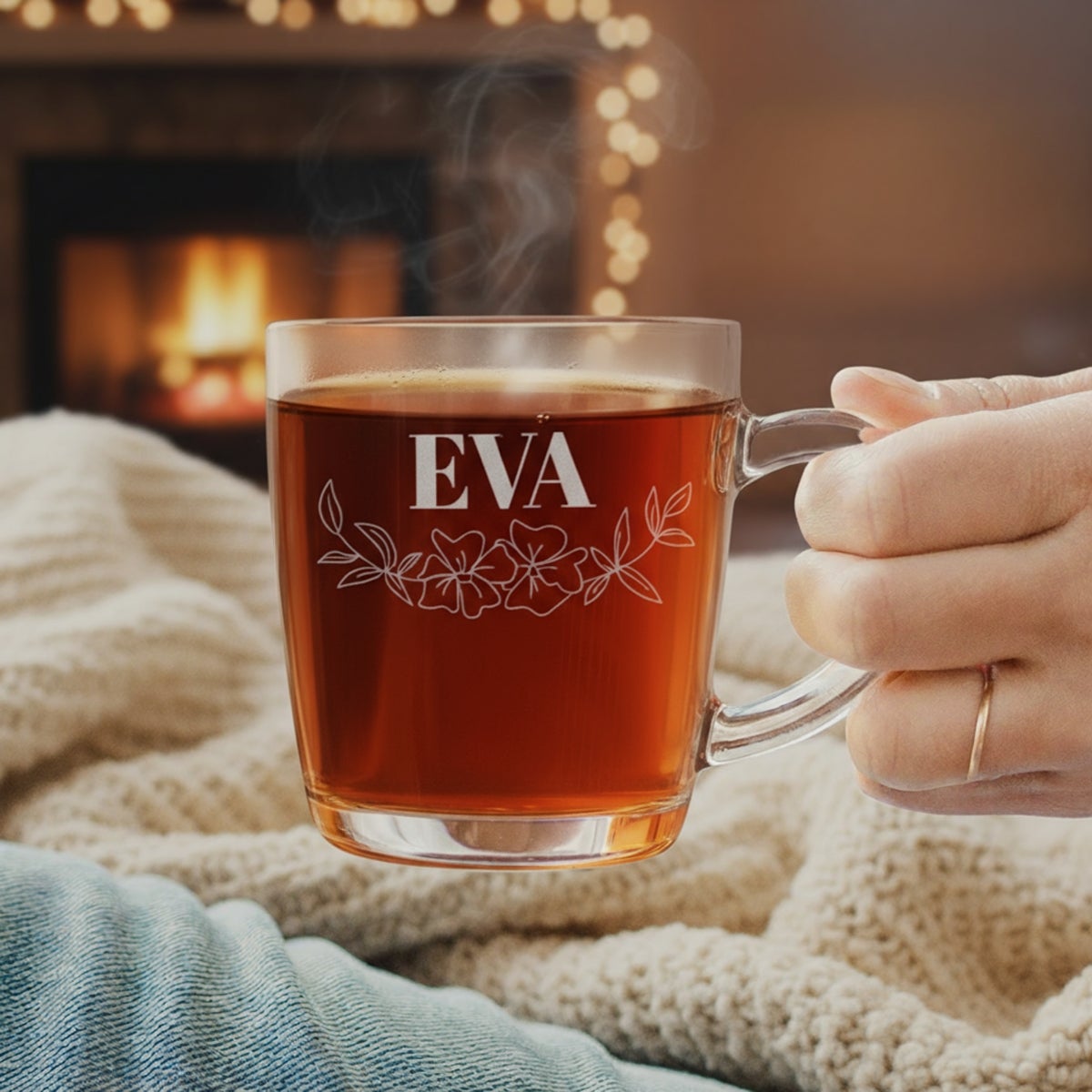 Grawerowane szklanki i kieliszki