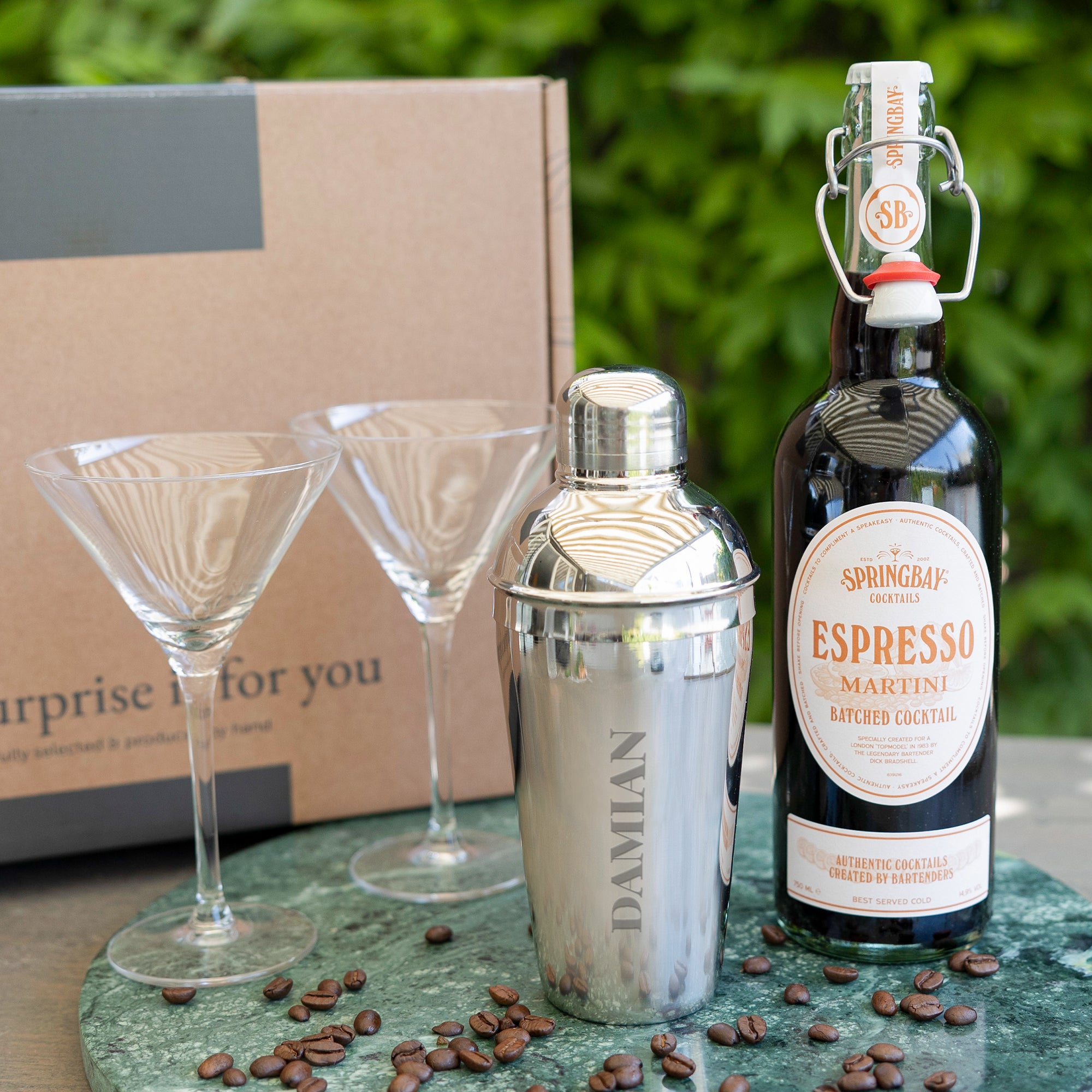 Coffret cadeau cocktail - Espresso Martini