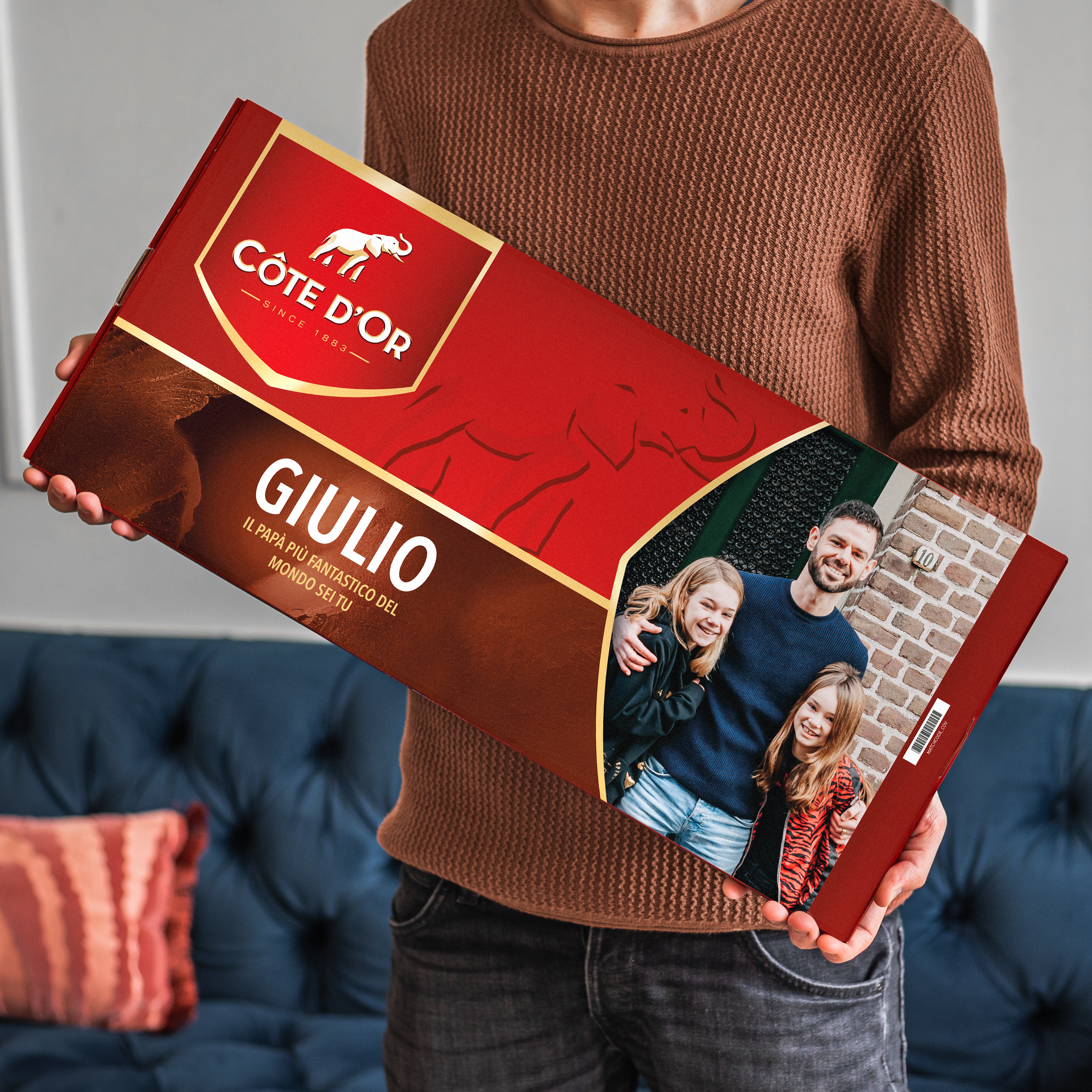 Barretta Gigante di Cioccolato Cote d'Or