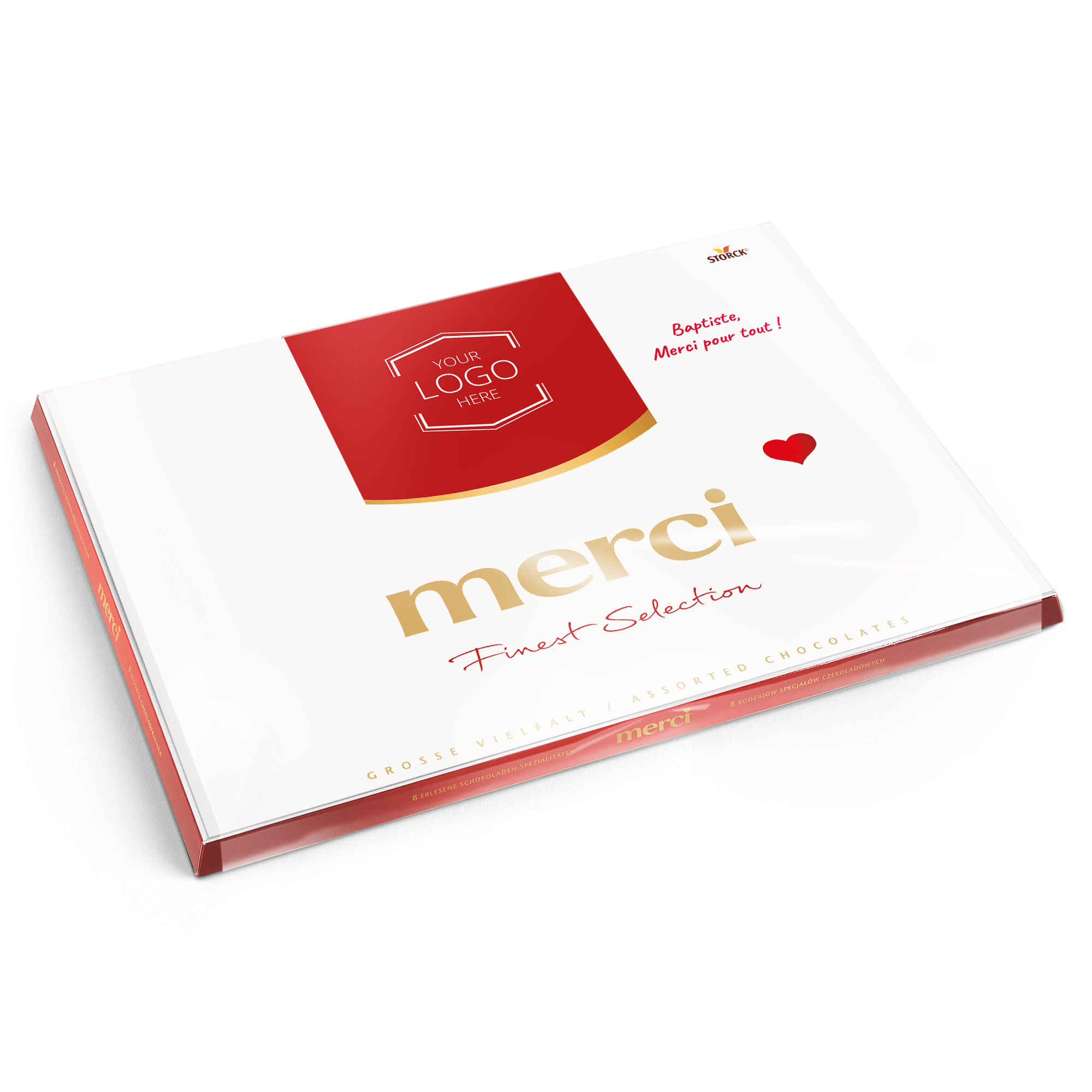 Chocolat Merci - Carte de Vœux