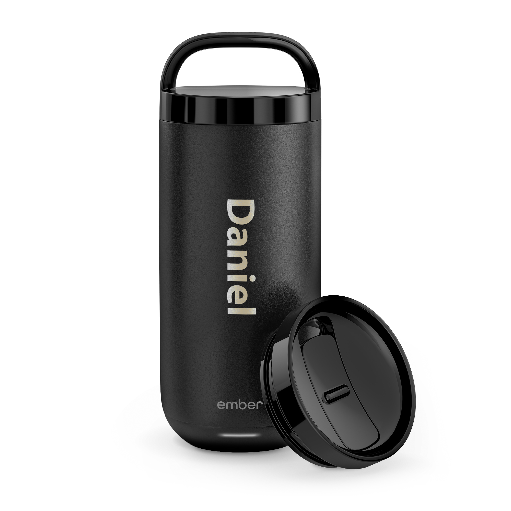 Personalised Ember Control Tumbler - Black - 473 ml