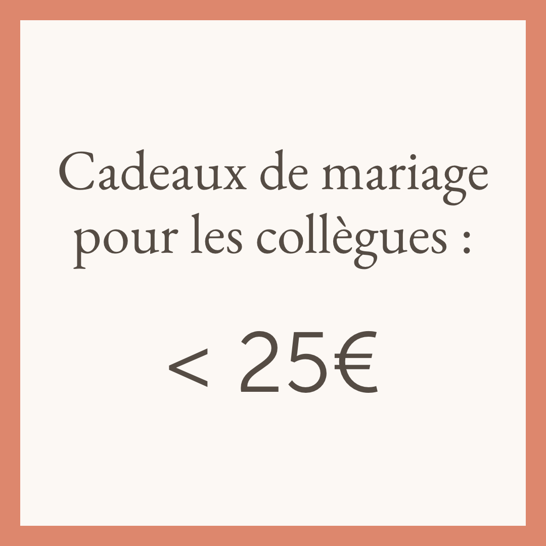 Dépenser cadeau de mariage