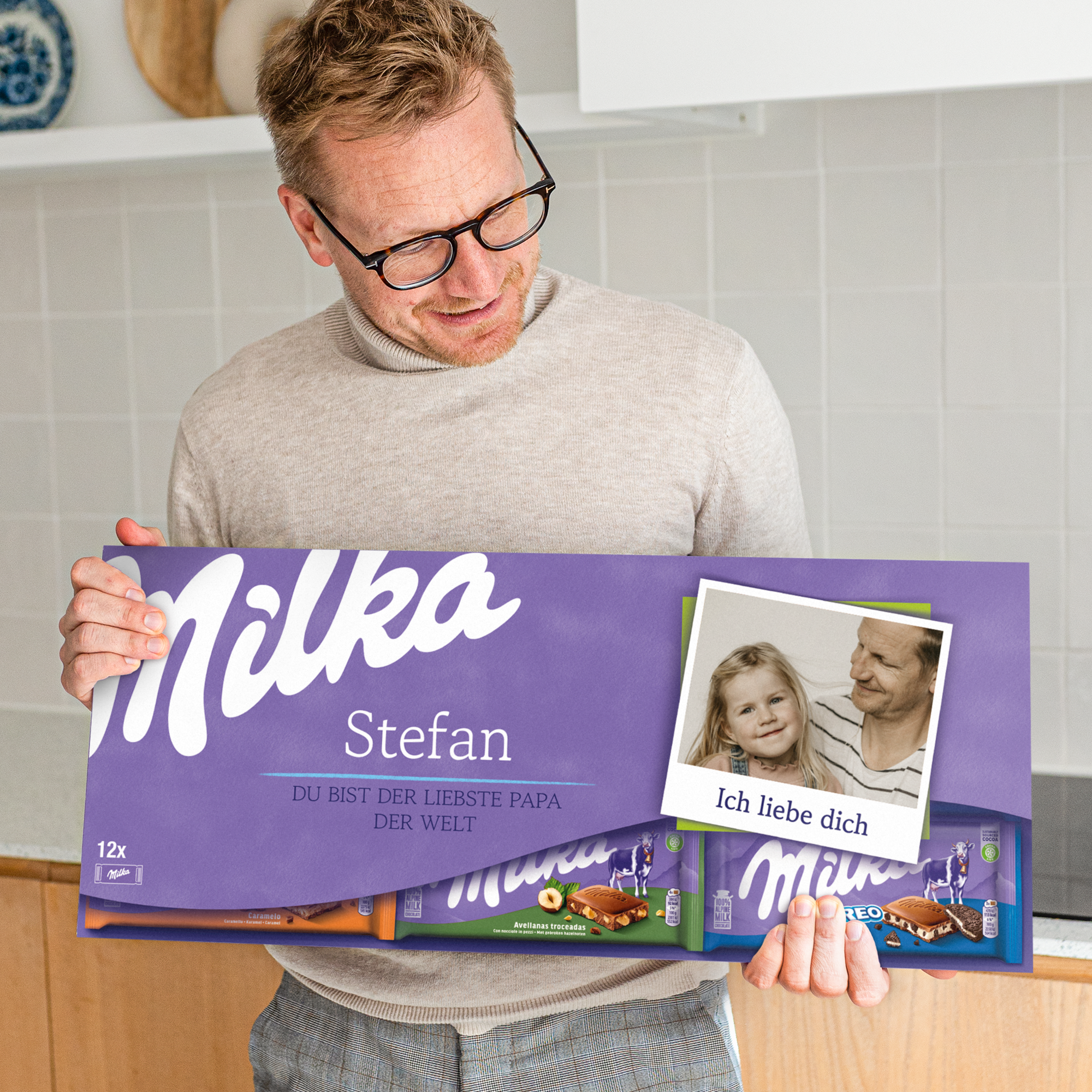 Große Milka Schokolade