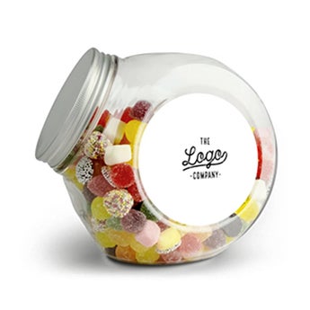 Personalised Candy Jar with Photo & Text