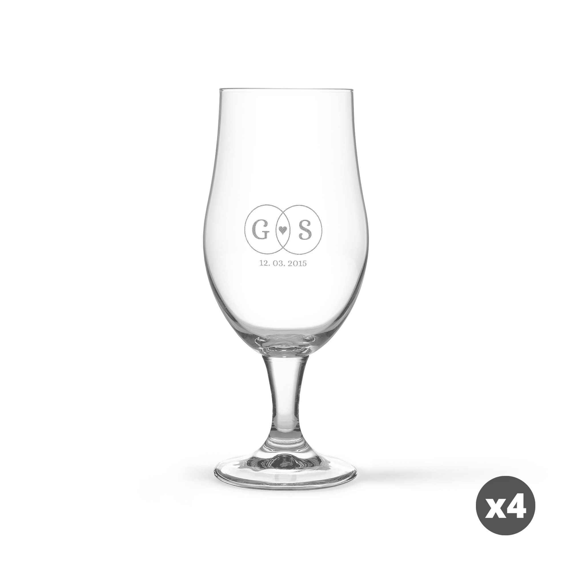 Personalized Beer Glass