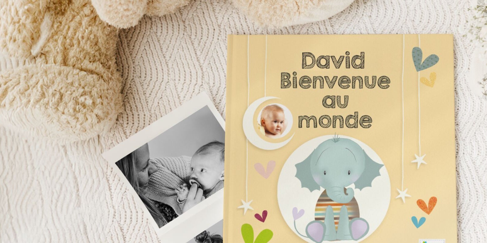 Livres Personnalisés pour Bébés | Personnalisable avec Prénom