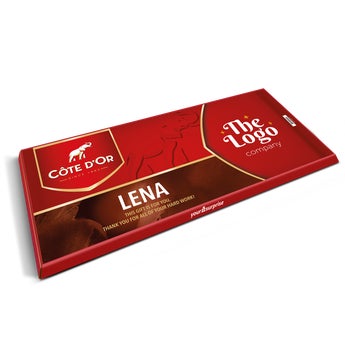 Personalised XXL Côte d'Or chocolate bar