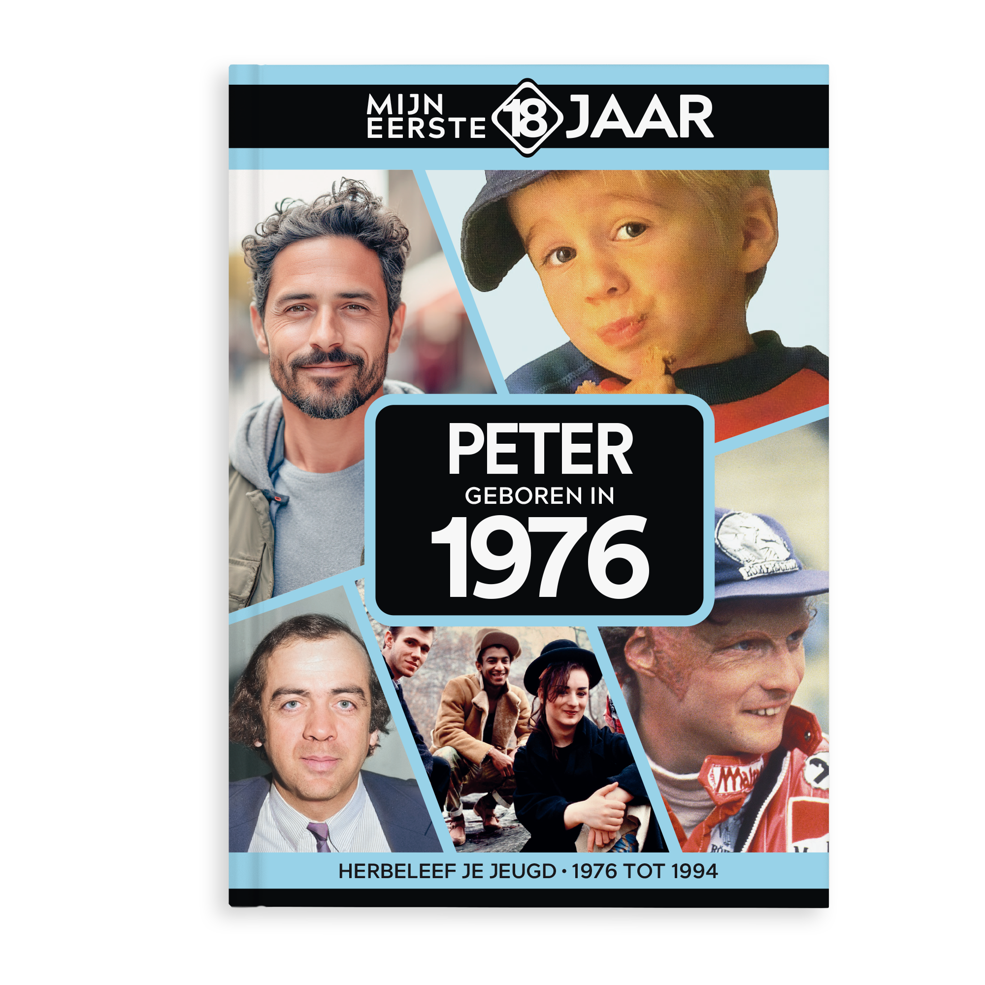 Geboortejaar boek - Mijn eerste 18 jaar