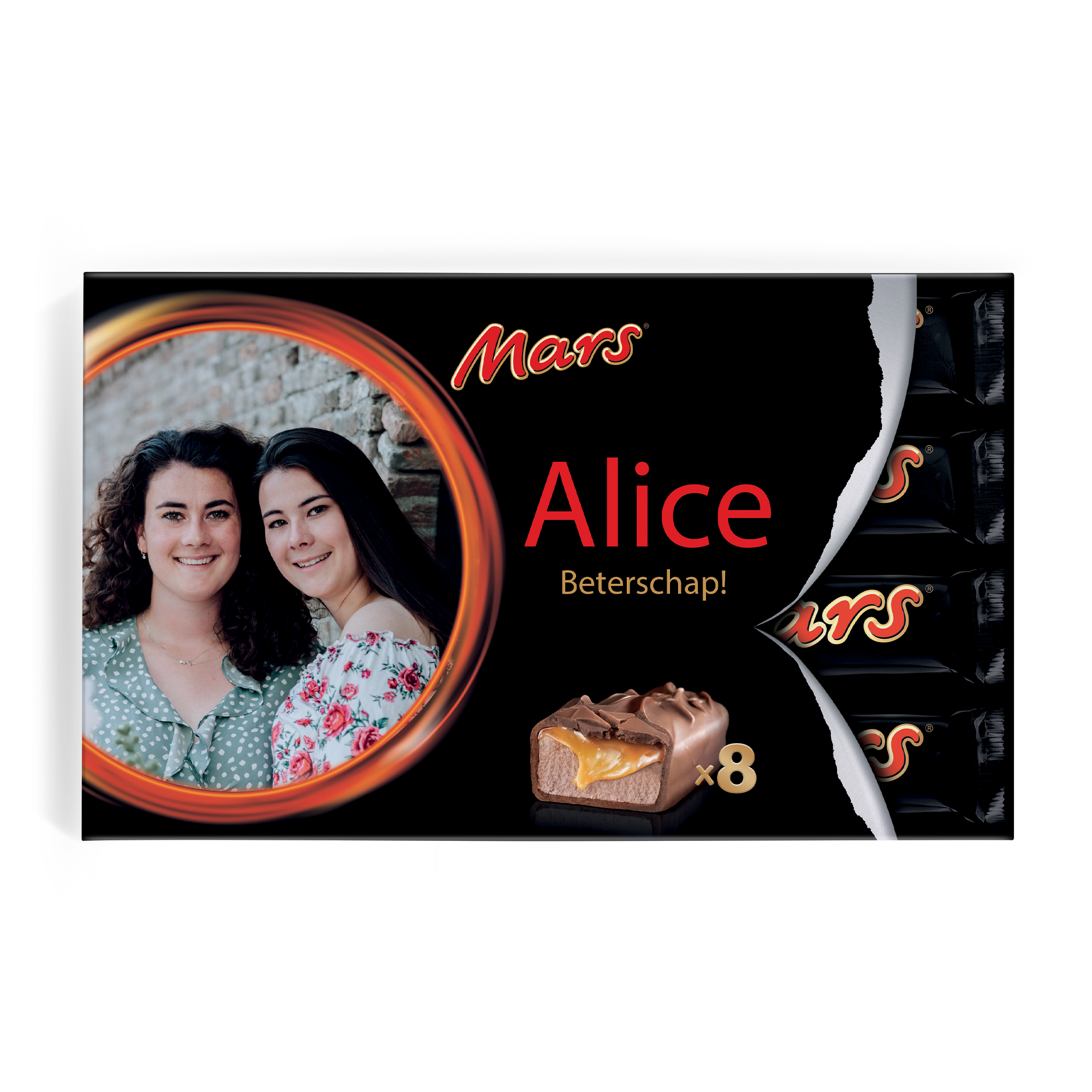 Gepersonaliseerde Mars Repen Giftbox