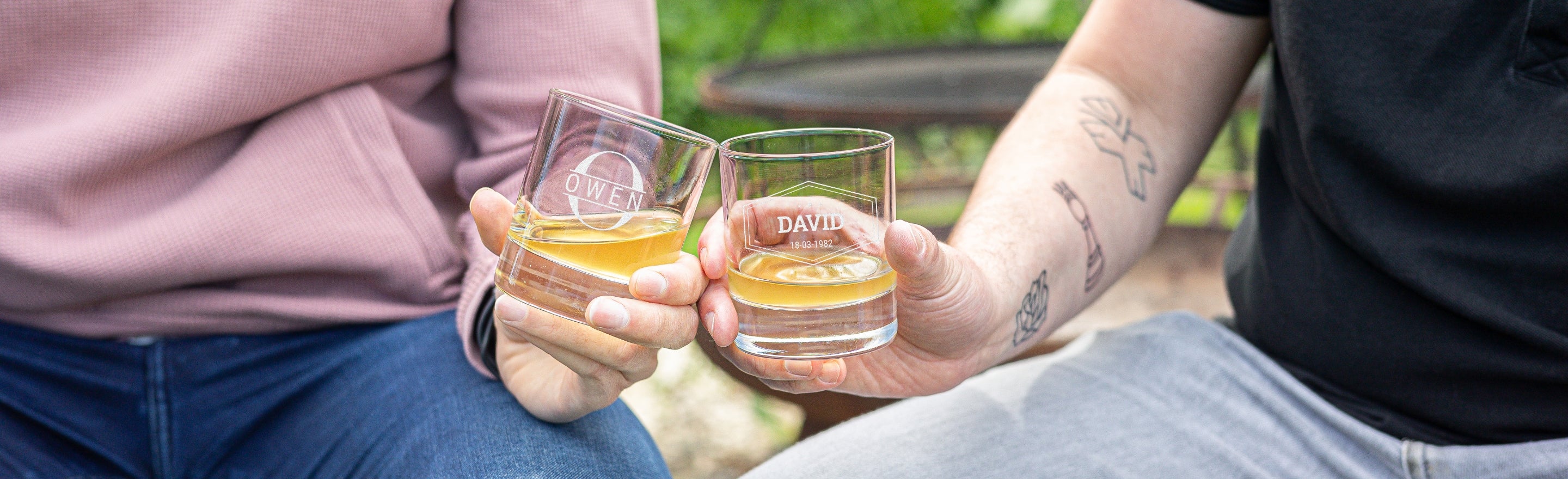 Personalised Whisky Glasses