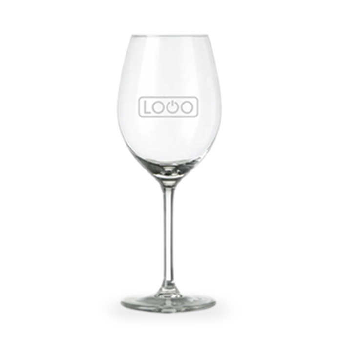 Personalised Red Wine Glass